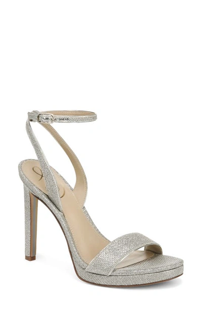 Sam Edelman Jade Ankle Strap Sandal In Jute