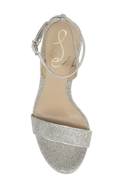 Sam Edelman Jade Ankle Strap Sandal In Jute