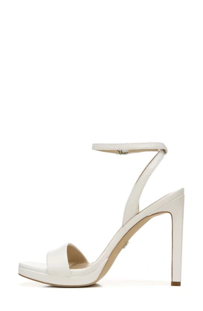 Shop Sam Edelman Jade Ankle Strap Sandal In Bright White