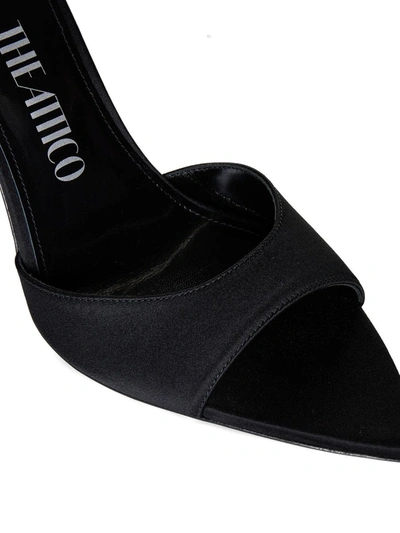 Shop Attico The  Sandals In Black