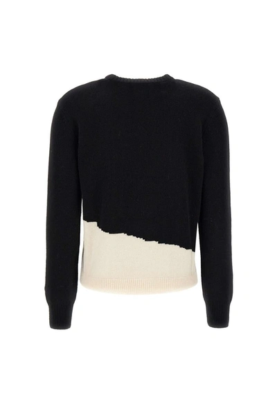 Shop Mc2 Saint Barth "new Queen Lovovia" Wool And Cashmere Sweater In Black