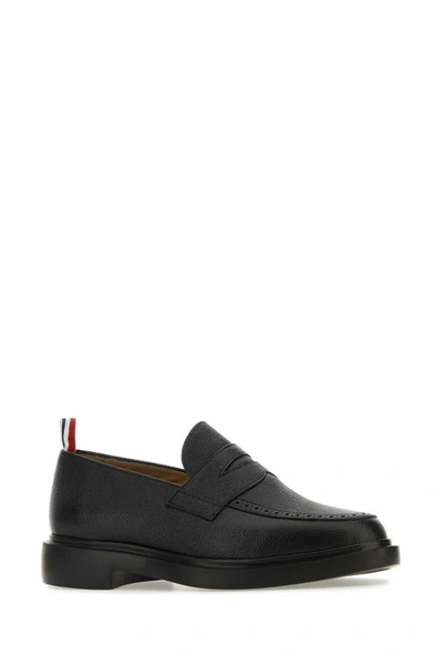 Shop Thom Browne Loavers In Black