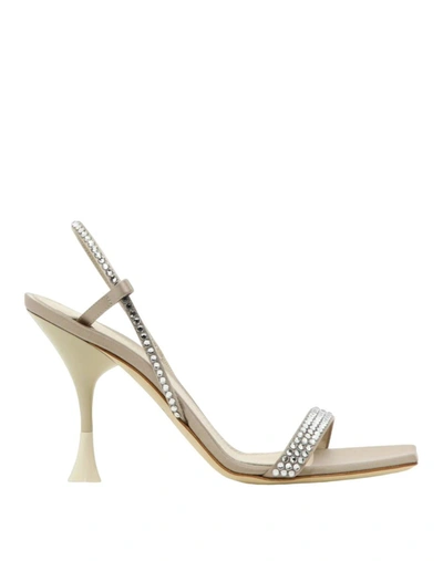 Shop 3juin High Heel Sandals In Neutral