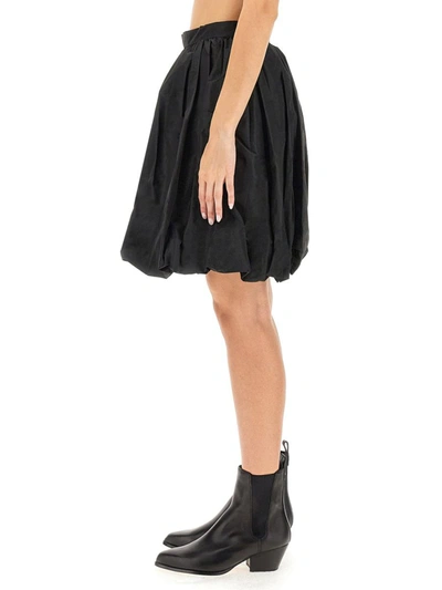 Shop Patou Skirt With Zip. In Black