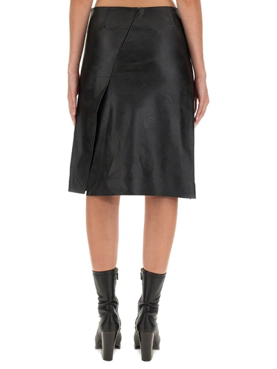 Shop Stella Mccartney Midi Skirt In Black