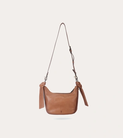 Shop The Frye Company Frye Nora Knotted Crossbody In Cognac