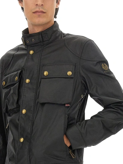 Shop Belstaff Racemaster" Jacket In Black