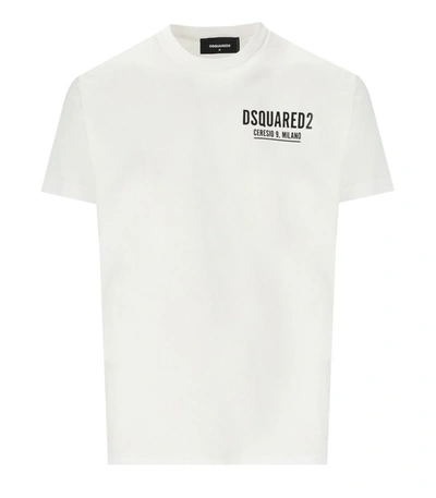 Shop Dsquared2 Ceresio 9 Cool Fit White T-shirt