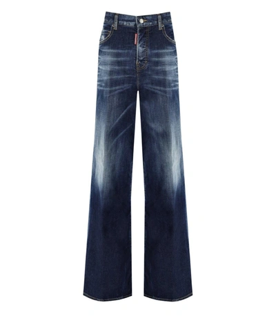 Shop Dsquared2 Traveller Blue Jeans