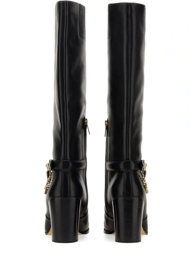 Shop Michael Michael Kors Hamilton Boot In Black