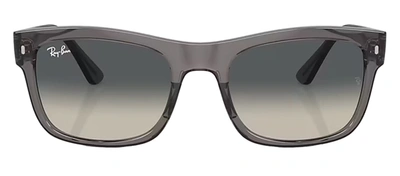 Shop Ray Ban Rb4428 667571 Square Sunglasses In Grey