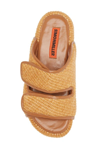 Shop Simon Miller Cro Platform Slide Sandal In Natural