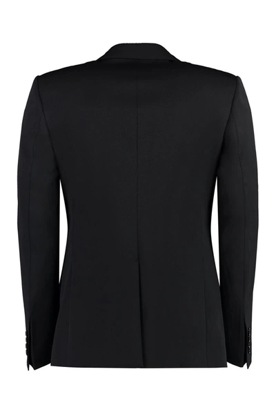 Dolce & Gabbana Single-breasted Tuxedo Jacket In Black