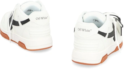 Shop Off-white Out Of Office Leather Low-top Sneakers