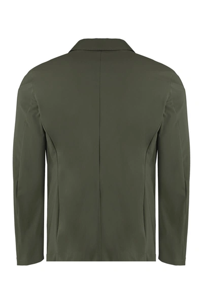 The (alphabet) Tory Burch Single Breasted Two Button Blazer In Green