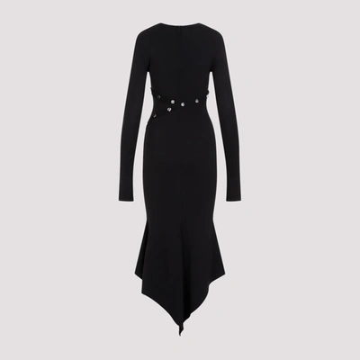 Shop Attico The   Midi Dress In Black