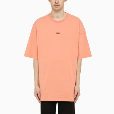 Shop 032c Oversized Logoed T Shirt In Orange