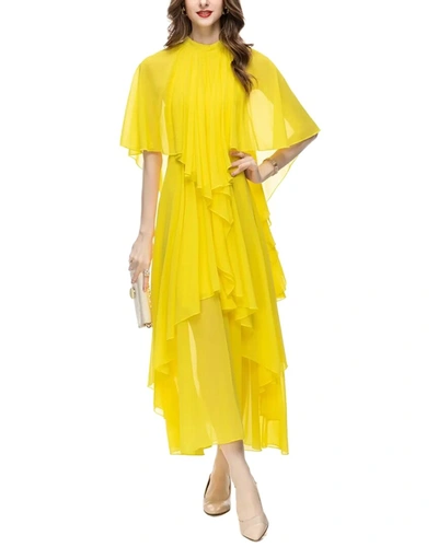 Shop Burryco Maxi Dress In Yellow