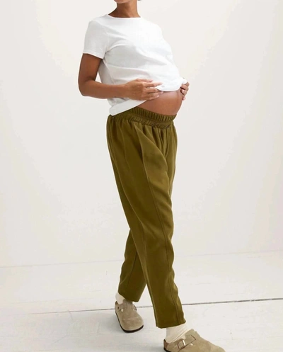Shop Hatch Asher Pants In Olive In Green