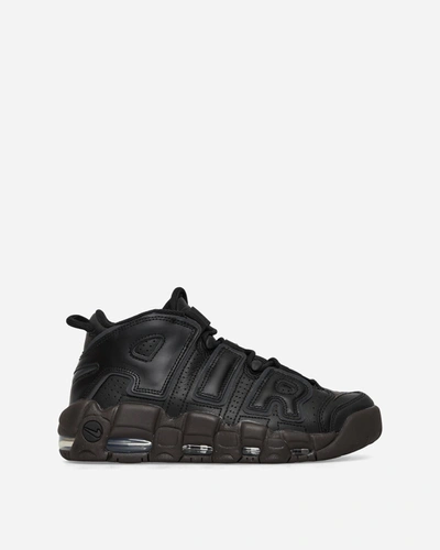 Shop Nike Wmns Air More Uptempo Sneakers Black / Velvet Brown / Anthracite In Multicolor