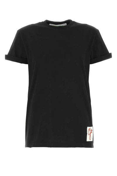 Shop Golden Goose Deluxe Brand T-shirt In Black