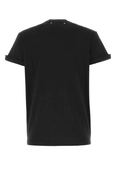 Shop Golden Goose Deluxe Brand T-shirt In Black