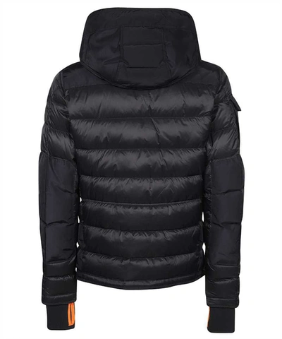 Shop Parajumpers Hooded Down Jacket In Blue