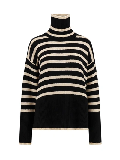 Shop Totême Sweater In Black