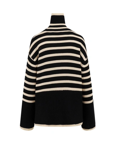 Shop Totême Sweater In Black