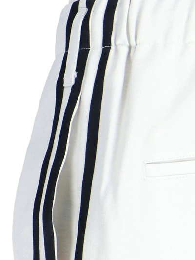 Shop Y-3 Trousers In White