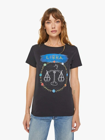 Shop Unfortunate Portrait Libra Zodiac T-shirt (also In S, M,l) In Black
