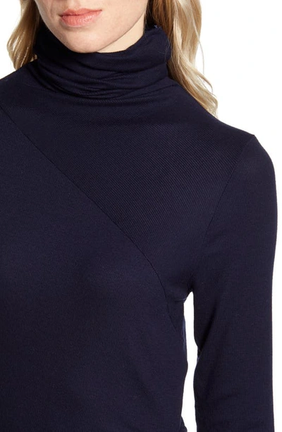 Shop Ag Chels Turtleneck Top In Deep Trenches