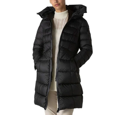 Peuterey Esdra Mqn 02 Black Down Jacket In Black