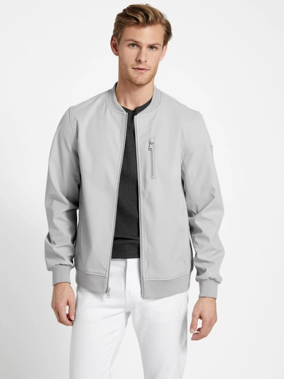 Shop Guess Factory Idoro Jacket In Grey