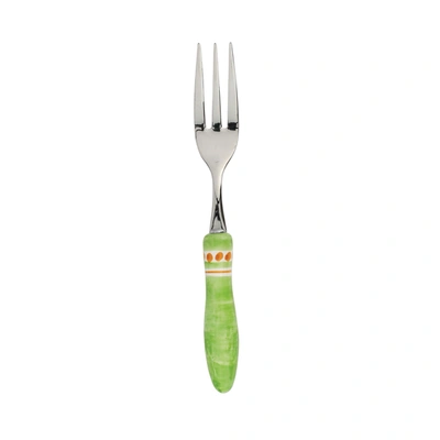 Shop Vietri Positano Green Serving Fork