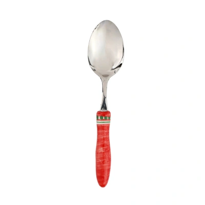 Shop Vietri Positano Red And Green Serving Spoon