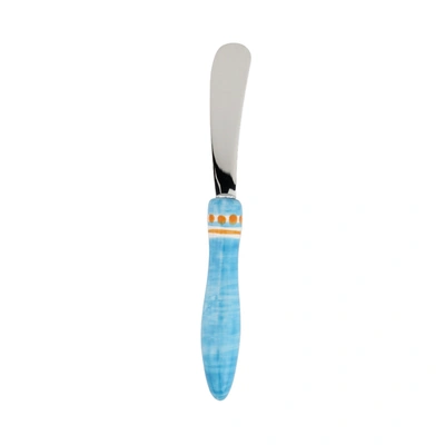 Shop Vietri Positano Light Blue Spreader