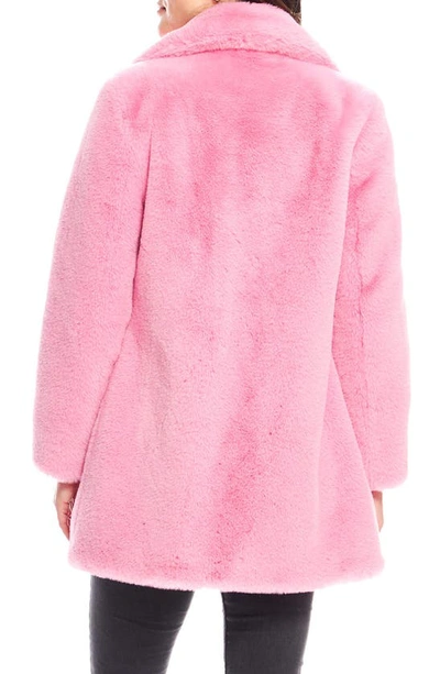 Shop Donna Salyers Fabulous-furs Le Mink Faux Fur Jacket In Light Pink