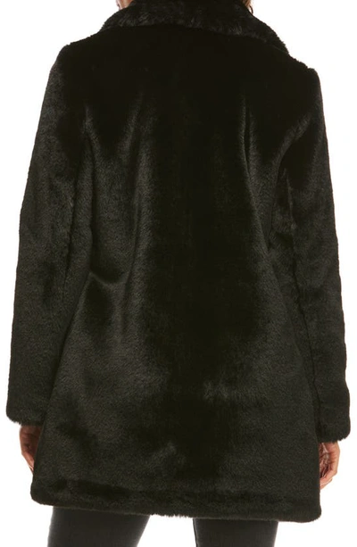 Donna Salyers Fabulous-furs Le Mink Faux Fur Jacket In Black