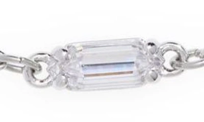 Swarovski Womens Crystal Mesmera Rhodium-plated Brass And Crystal Bracelet In Silver