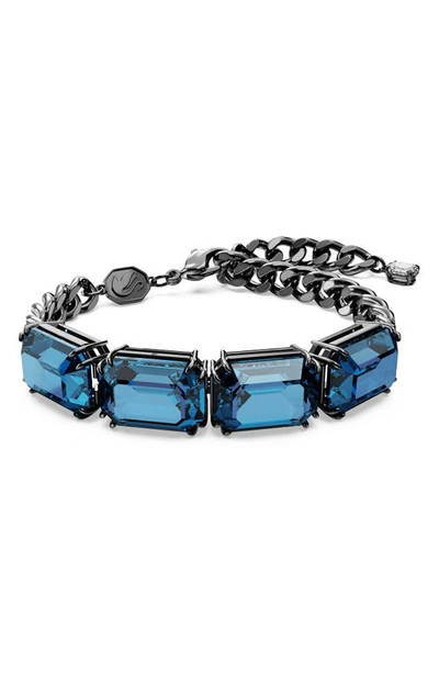 Shop Swarovski Millenia Crystal Bracelet In Blue