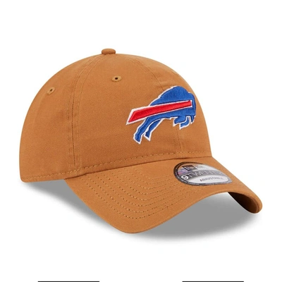 Shop New Era Brown Buffalo Bills  Main Core Classic 2.0 9twenty Adjustable Hat