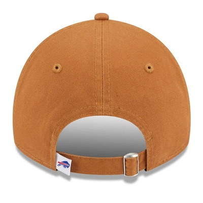 Shop New Era Brown Buffalo Bills  Main Core Classic 2.0 9twenty Adjustable Hat