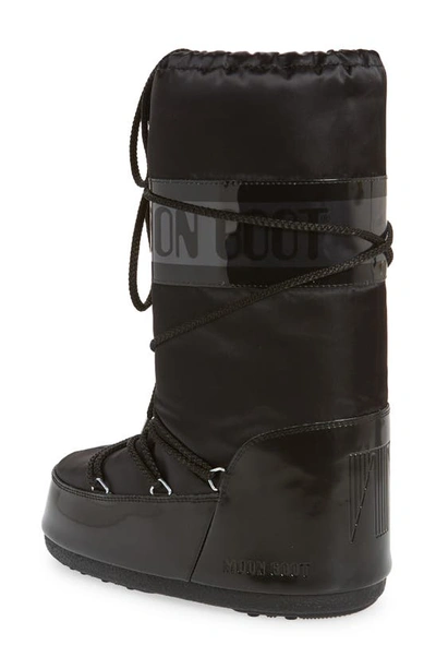Shop Moon Boot Icon Glance Water Repellent Boot In Black
