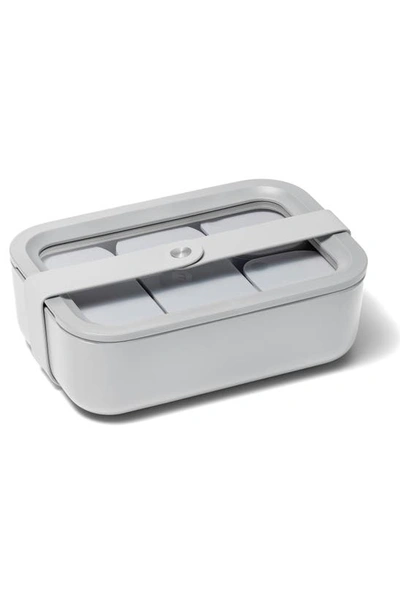 Shop Caraway 6.6-cup Glass Food Storage Container In Gray