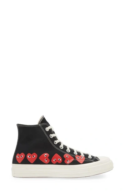 Comme Des Garçons Comme Des Garcons Chuck Taylor High Top Sneakers In Black