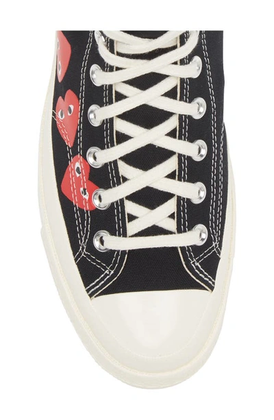 Comme Des Garçons Comme Des Garcons Chuck Taylor High Top Sneakers In Black