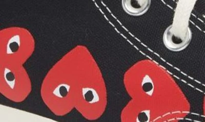 Comme Des Garçons Comme Des Garcons Chuck Taylor High Top Sneakers In Black