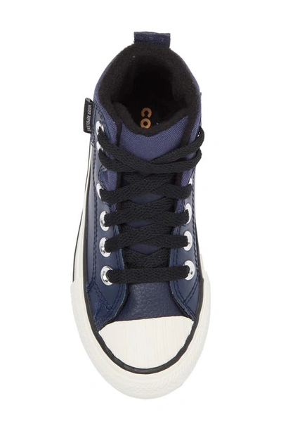 Shop Converse Kids' Chuck Taylor® All Star® Berkshire High Top Sneaker In Obsidian/ Uncharted Waters