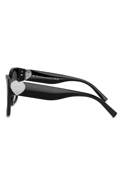 Shop Tiffany & Co 54mm Gradient Square Sunglasses In Black